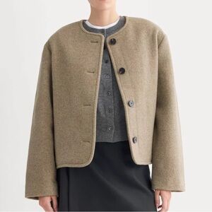 Everlane Tan Cocoon Coat
